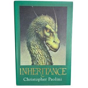 Inheritance First Edition by Christopher Paolini Hardcover Fantasy Dragon Book